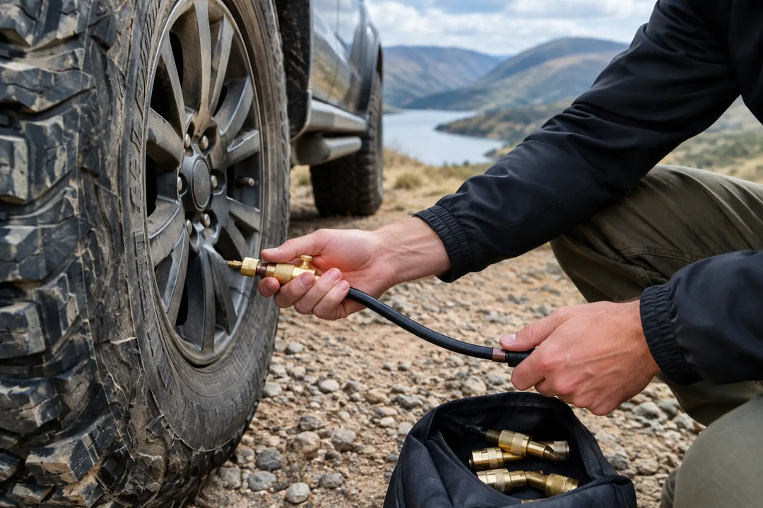 How to Use Tyre Deflators for Off-Road Travel