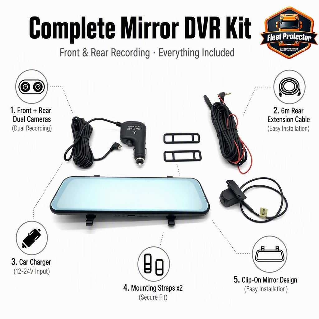 Reversing Mirror Mount Only Camera System