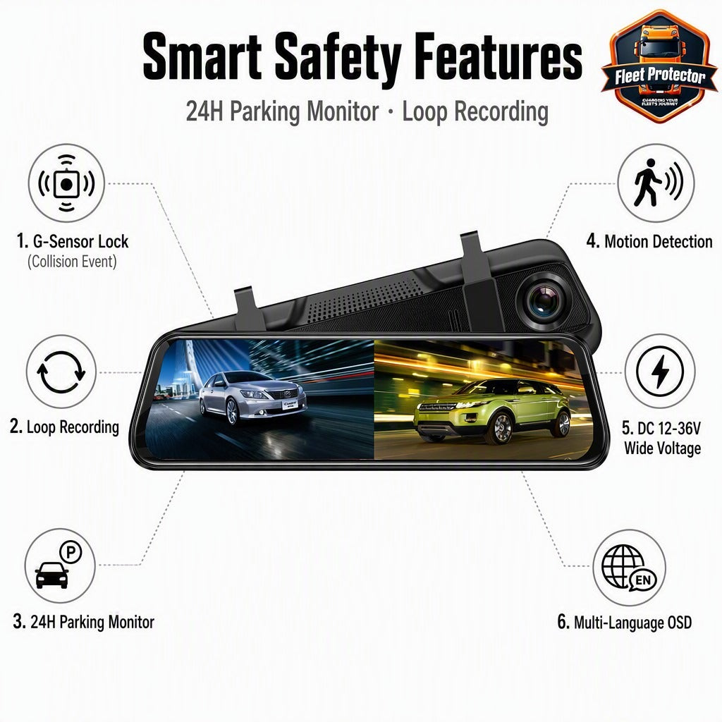 Reversing Mirror Mount Only Camera System