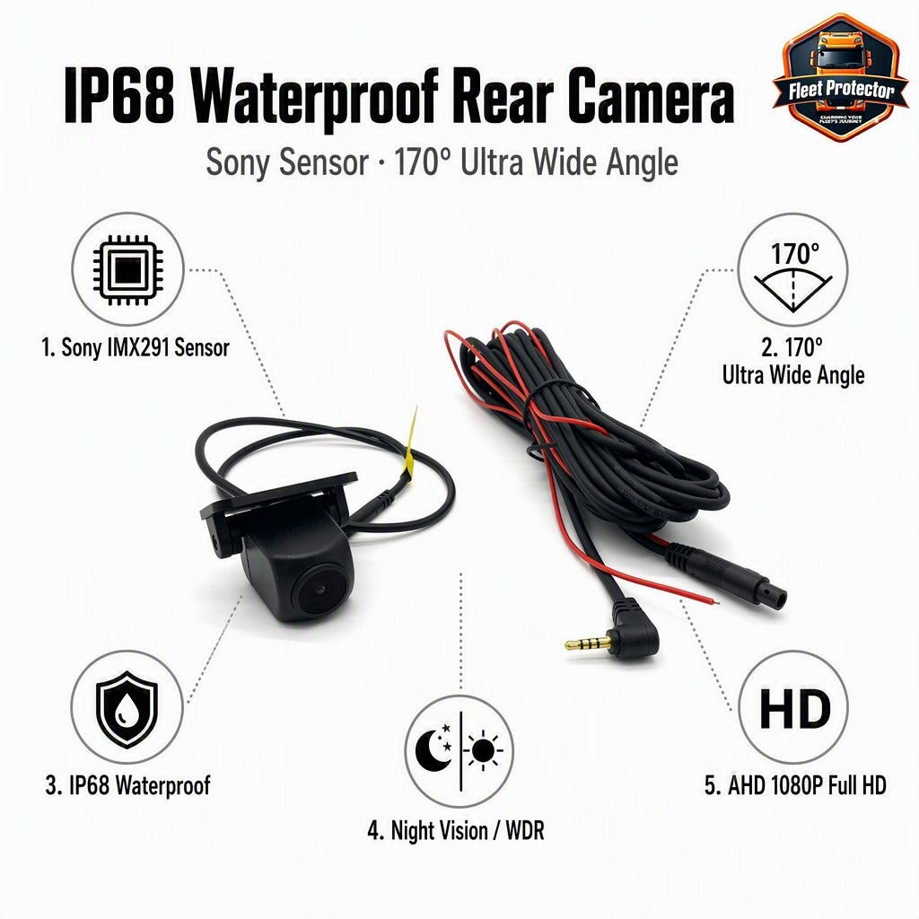 Reversing Mirror Mount Only Camera System