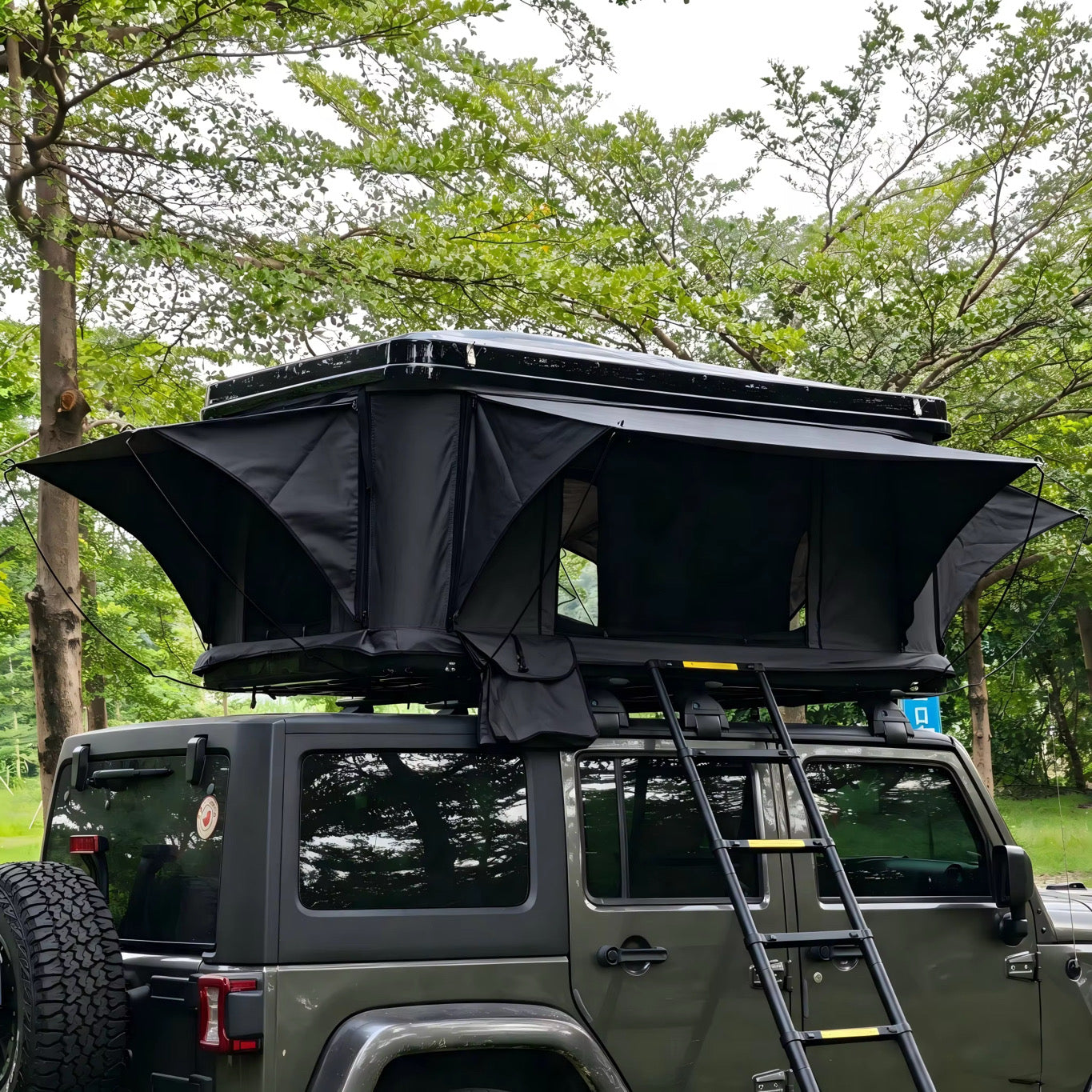 Skyscape 2 Person Roof Top Tent – 360° Views, LED Lighting, Foam Mattress & Power Bank Included