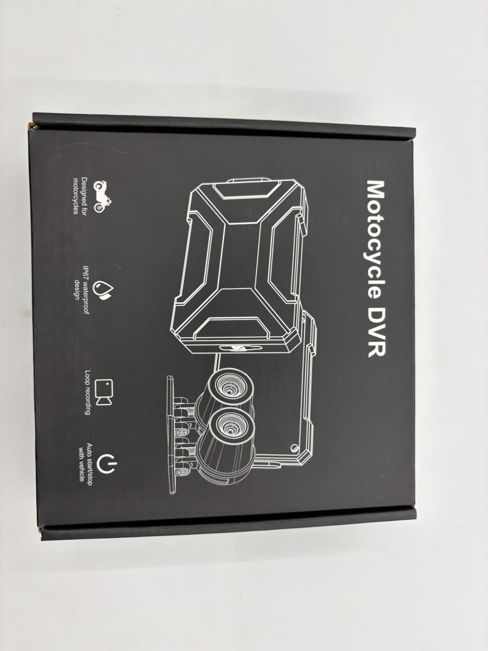 Motorbike Front & Rear Dash Camera System – 2K Resolution with Mini MDVR, 256GB Support & 1 Year Warranty
