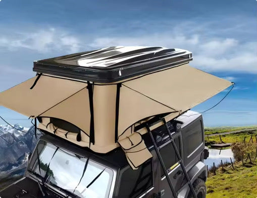 Skyscape 2 Person Roof Top Tent – 360° Views, LED Lighting, Foam Mattress & Power Bank Included