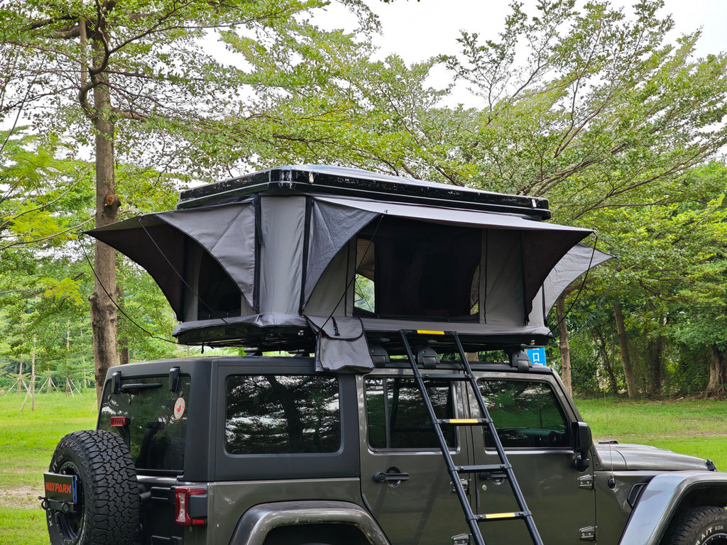 Skyscape 2 Person Roof Top Tent – 360° Views, LED Lighting, Foam Mattress & Power Bank Included