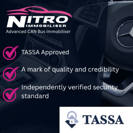 Nitro Pro Immobiliser – CAN Bus Immobiliser with App & Tag Control