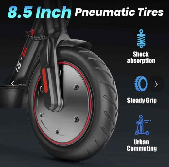 iScooter i8 Electric Scooter – 350W Motor, 20km Range, 8.5" Tyres, IP54 Waterproof