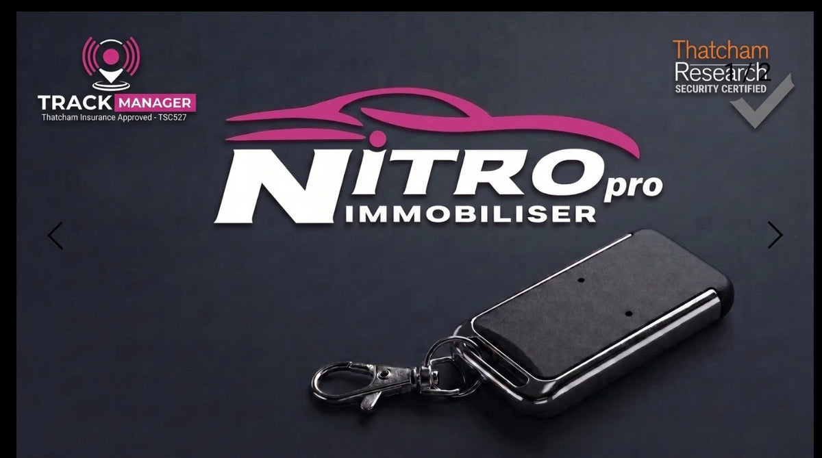 Nitro Pro Immobiliser – CAN Bus Immobiliser with App & Tag Control