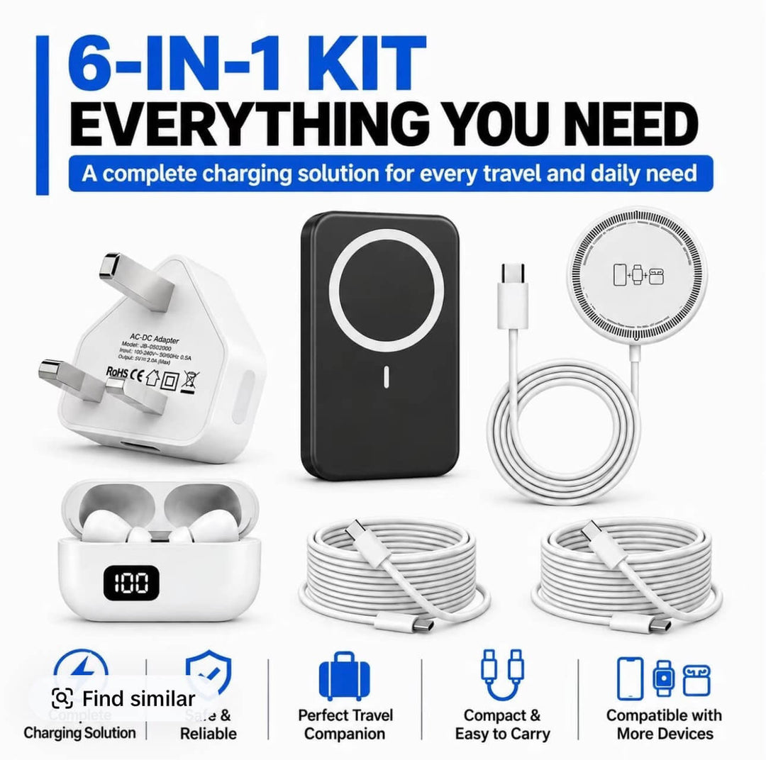 Bluetooth 5.3 Wireless Earbuds with LED charging case