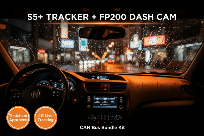 S5+ Thatcham Approved Tracker FP200 Dash Camera Bundle