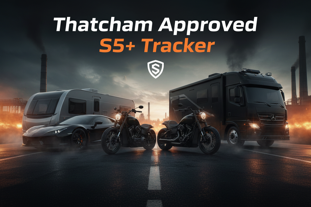 Quantum S5+ Thatcham Approved Tracker — Car, Motorbike, Motorhome, Caravan