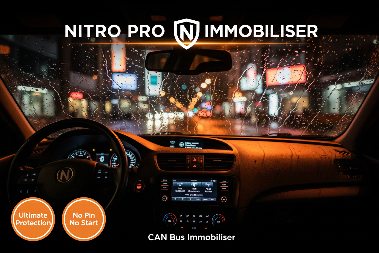 Nitro Pro CAN Bus Immobiliser - Ultimate Protection - No Pin No Start