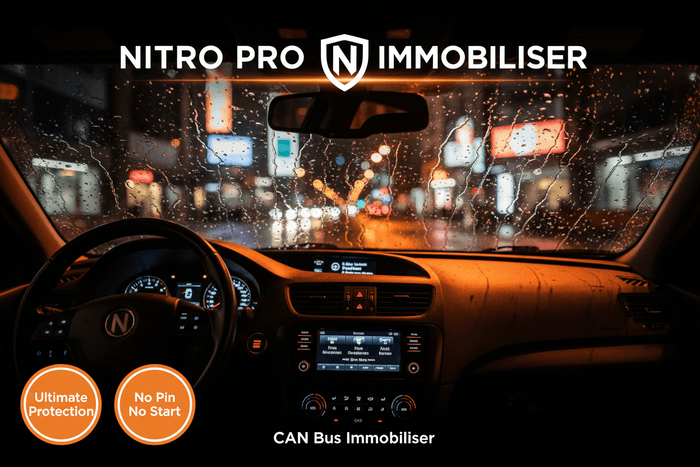 NITRO PRO Immobiliser Quantum S7 Wireless Tracker Bundle